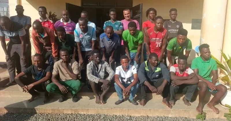 Police Arrest 25 Foreign Nationals in Kisumu Crackdown on Human Smuggling