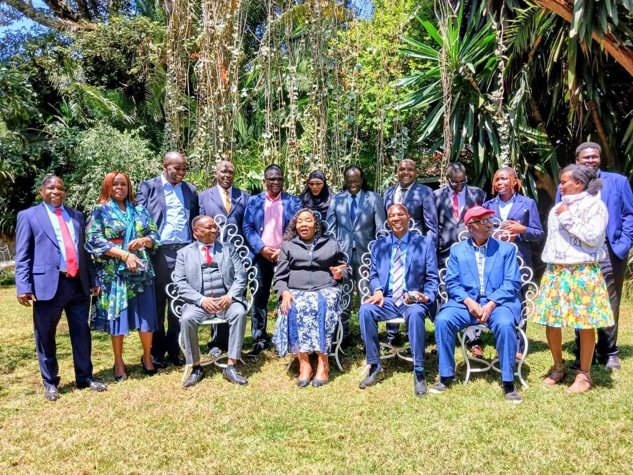 10 party chiefs visit Ida Odinga, pledge to uphold Raila’s democratic legacy