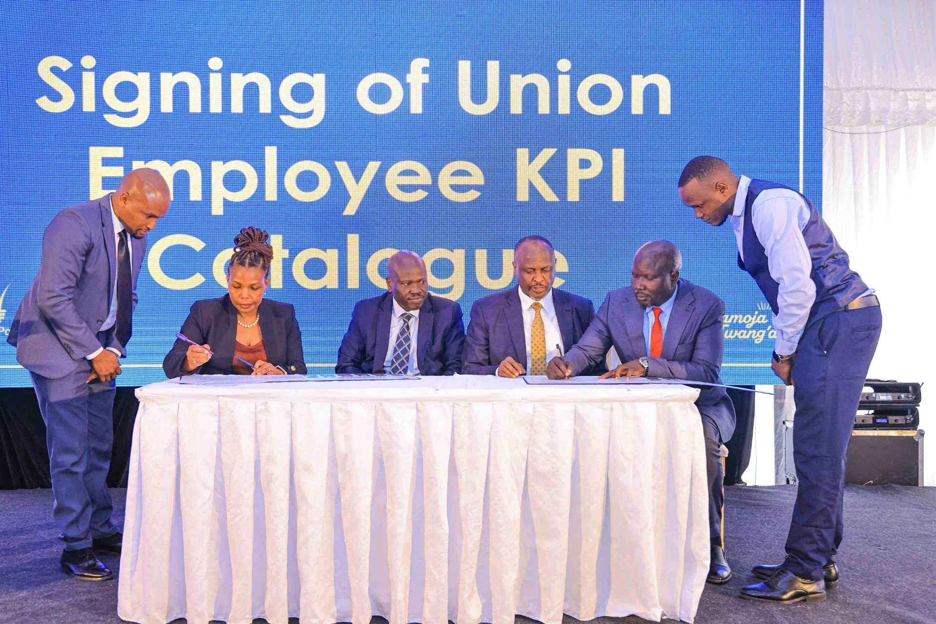 Kenya Power signs performance contracts with 6,000 union staff