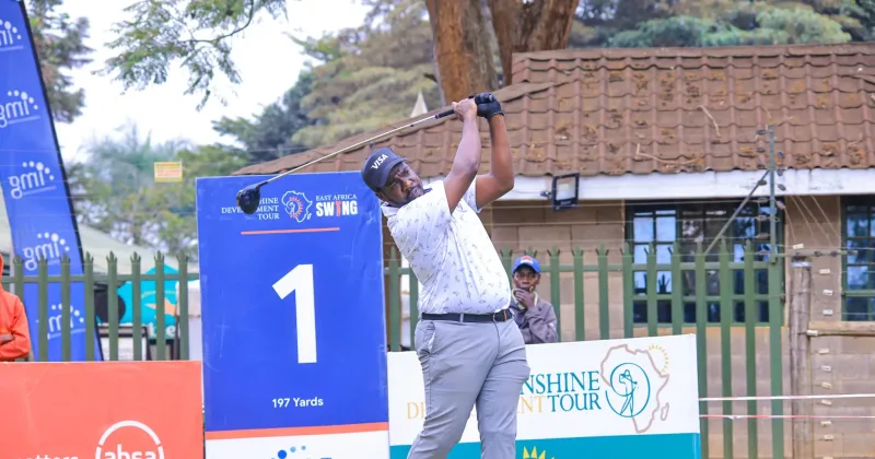 Nyali’s Nduva, Rwandese Nsanzuwera share lead at Ruiru Sunshine Development Tour