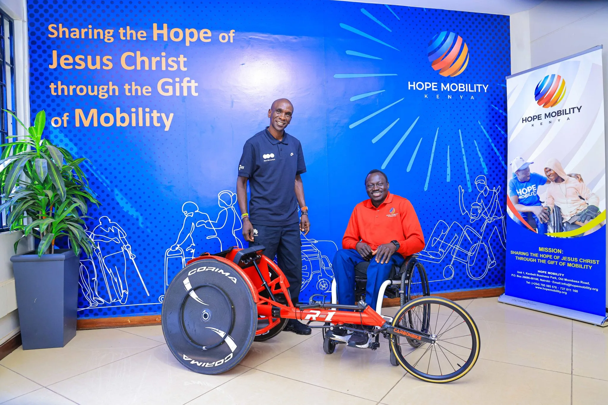 Marathon legend Kipchoge rallies Kenyans behind mission to purchase wheelchairs
