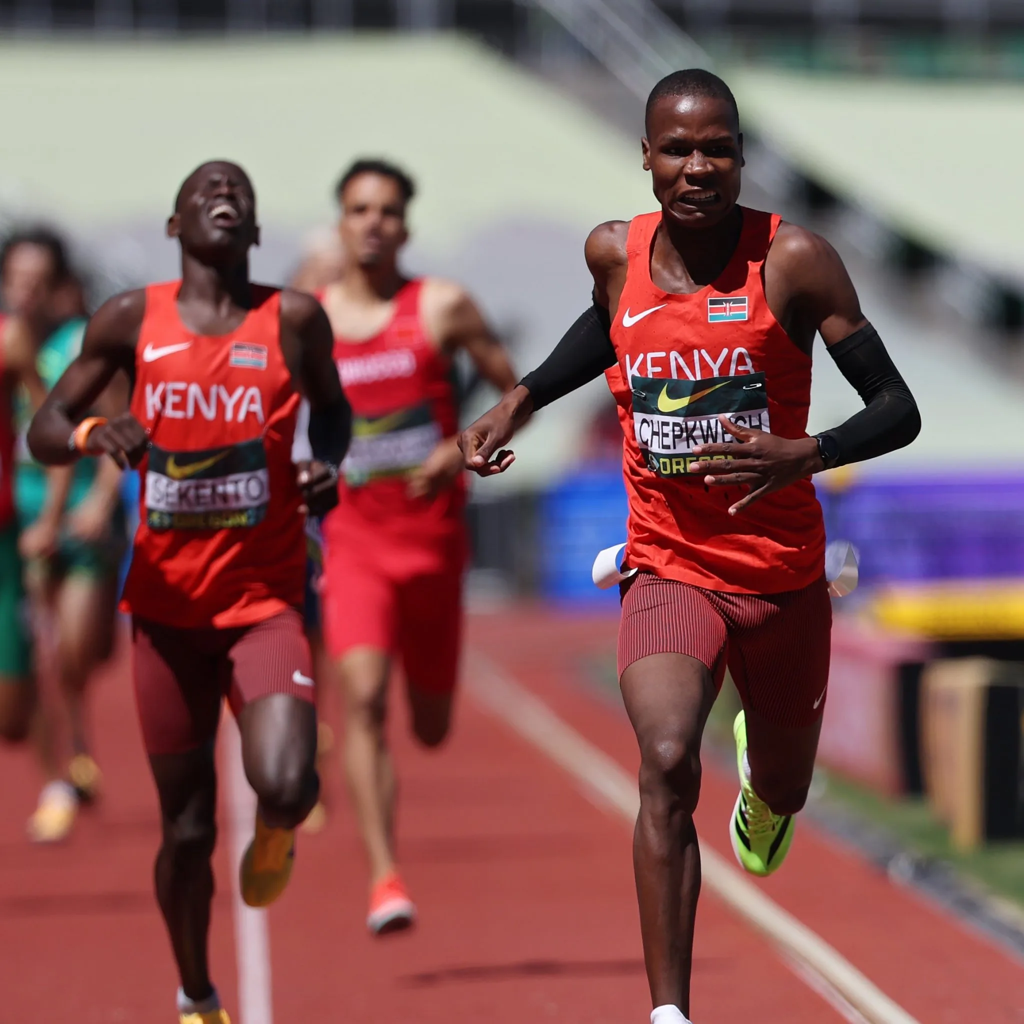 Kenyan youngster Chepkwech dedicates World Under 20 gold medal to high school coach