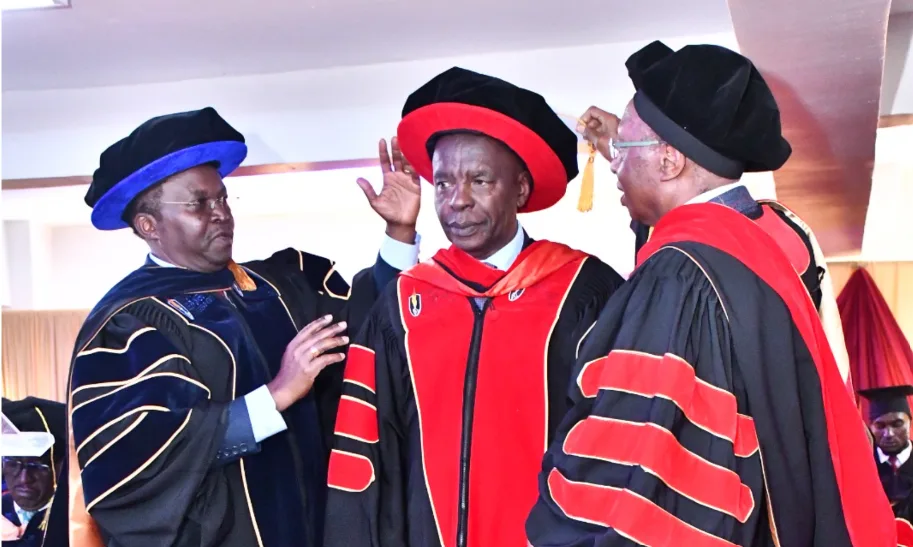 Prof. Kibwana assumes ILU Chancellorship as Ogamba, Musinga hail professionalism, values