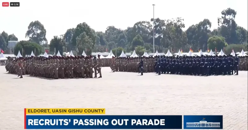 President Ruto Presides Over 46th KDF Recruits Pass-Out Parade in Eldoret