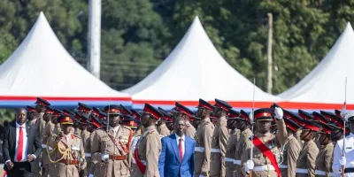 Ruto Hails KDF for Supporting Development Projects Across Kenya Beyond Vision 2030