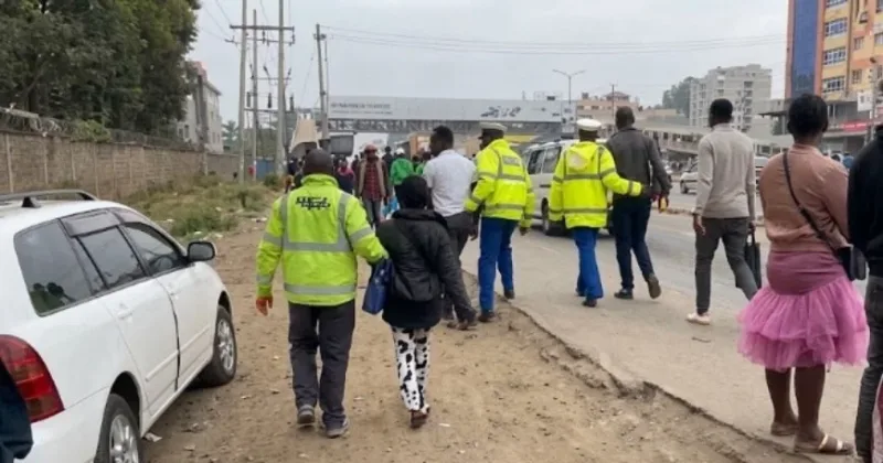 NTSA Arrests Over 50 Pedestrians in Crackdown Along Thika Road