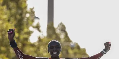 Kenya’s Ngetich smashes half marathon world record in Copenhagen
