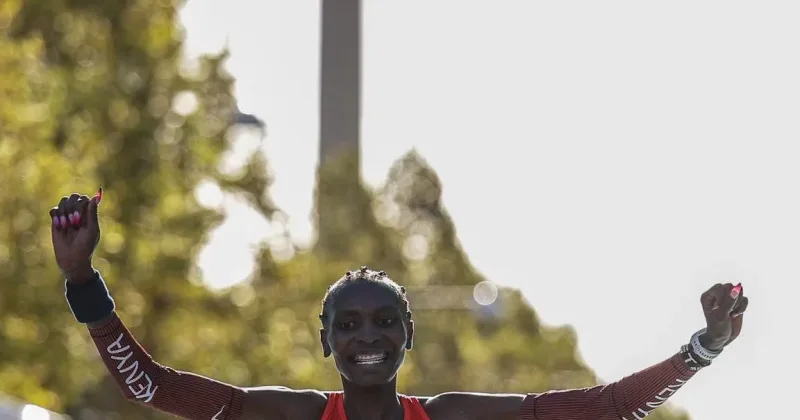 Kenya’s Ngetich smashes half marathon world record in Copenhagen