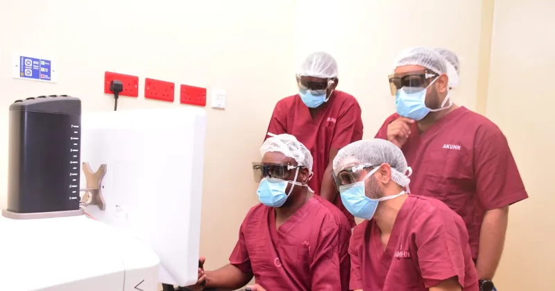 Aga Khan Hospital expands robotic surgery to ovarian cyst removal