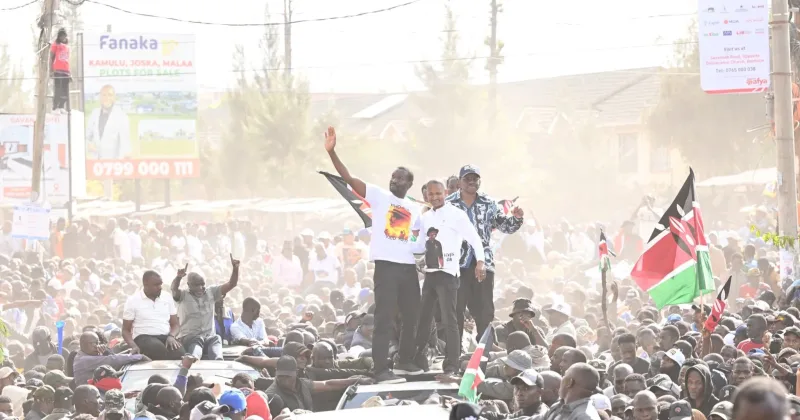 Police praise Sifuna Linda Mwananchi rally in Jacaranda