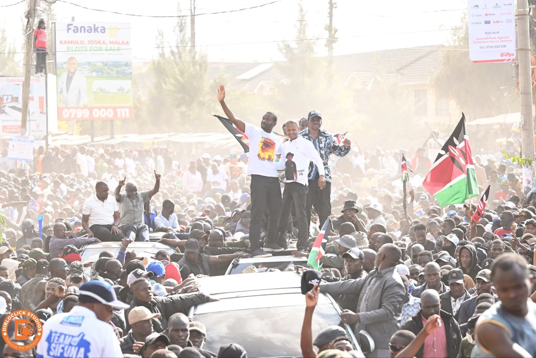 Police praise Sifuna Linda Mwananchi rally in Jacaranda