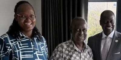 Oburu hosts Kenya’s UK Envoy during medical trip