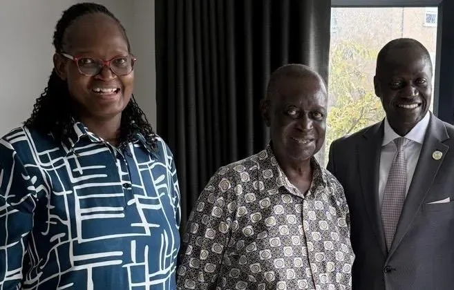 Oburu hosts Kenya’s UK Envoy during medical trip