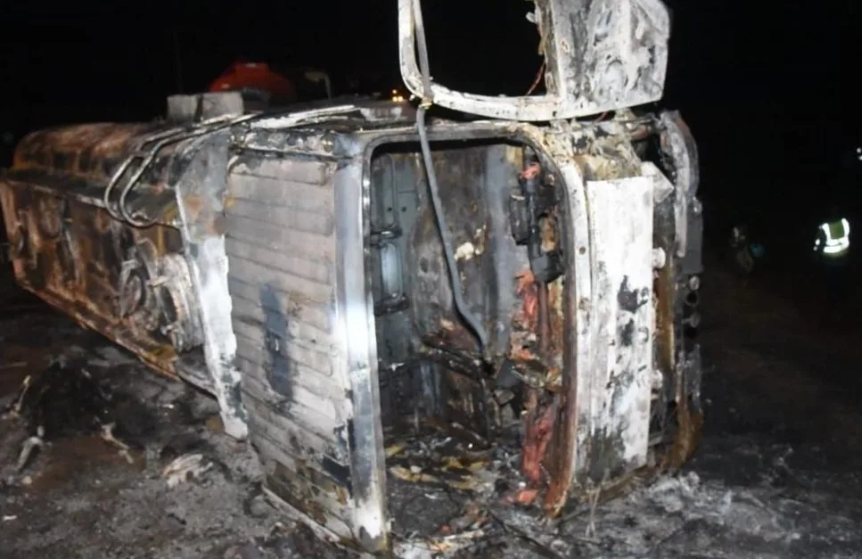 10 evacuated after tanker explosion on Eldoret-Webuye road