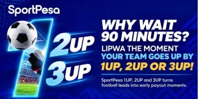 SportPesa 1UP, 2UP and 3UP turns football leads into early payout moments
