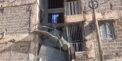 Police Cordons Off Kisumu Building Site After Eight Injured