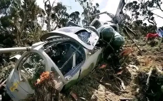 Helicopter hit rock during low-level flight before Mount Ololokwe crash – AAID