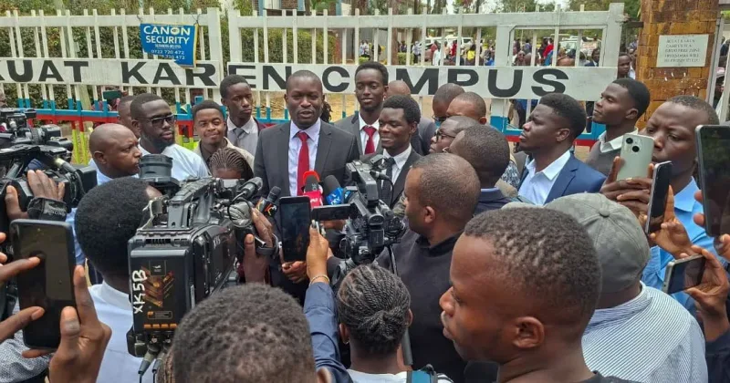 Sifuna faults JKUAT Karen of denying him access to students forum