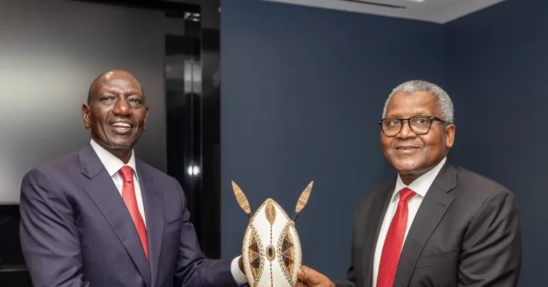 Ruto Meets Dangote in New York Over Financing, Final Preparations for Sh2.2tn Lamu Refinery