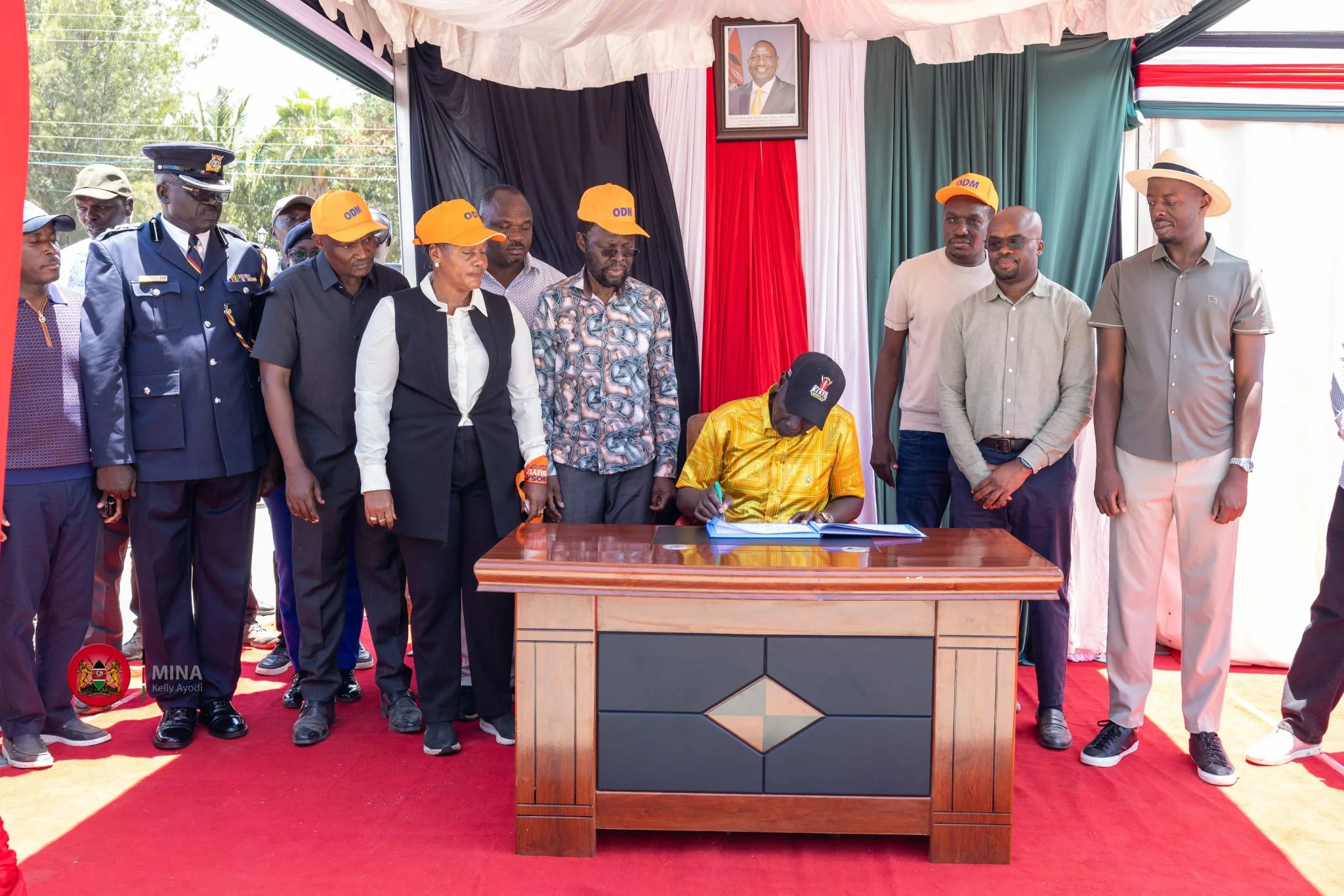 Ruto Commissions New Otonglo Police Station in Kisumu West