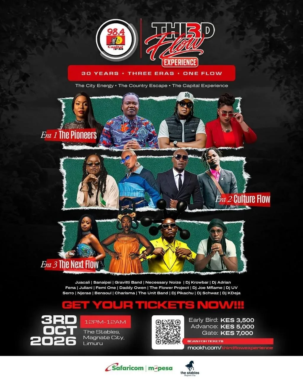 From Juacali to Njerae, Kenyan music stars unite for Capital FM’s 30th anniversary