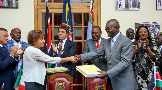 Kenya signs Sh34bn deal with Italian banks for Itare dam