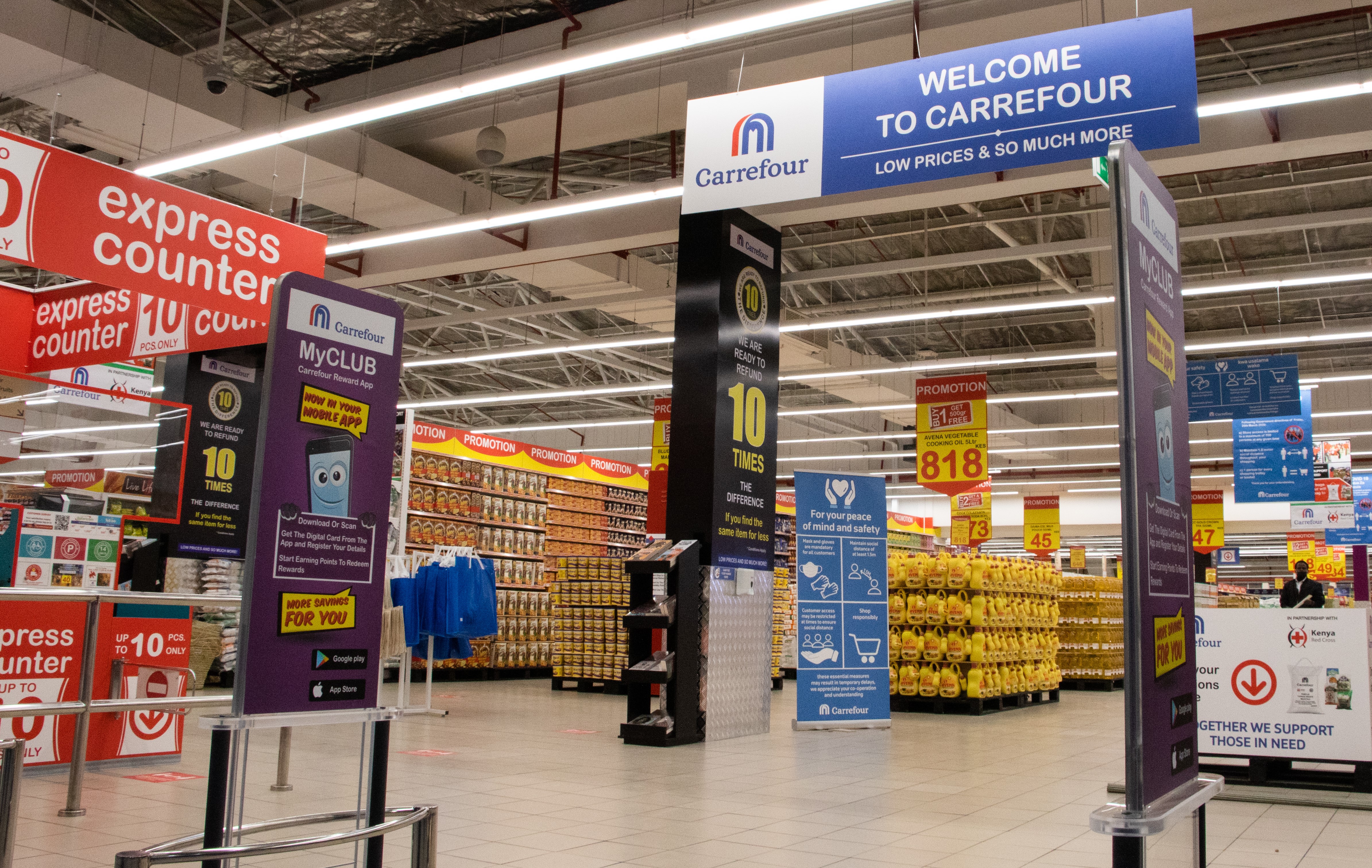 Carrefour opens its 16th store in Kenya