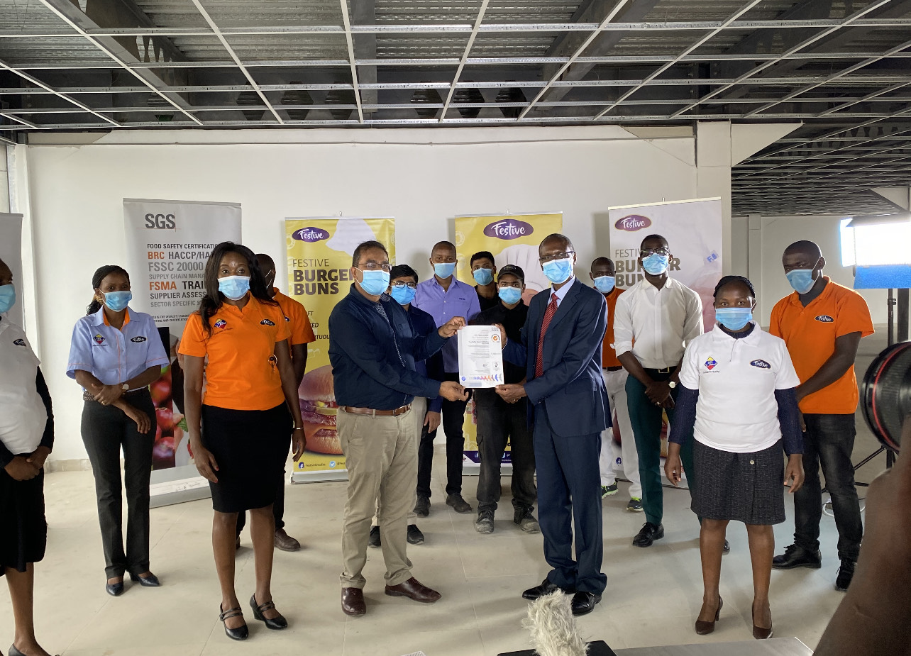 DPL Festive first bakery to receive FSSC 22000 ISO certification in East Africa