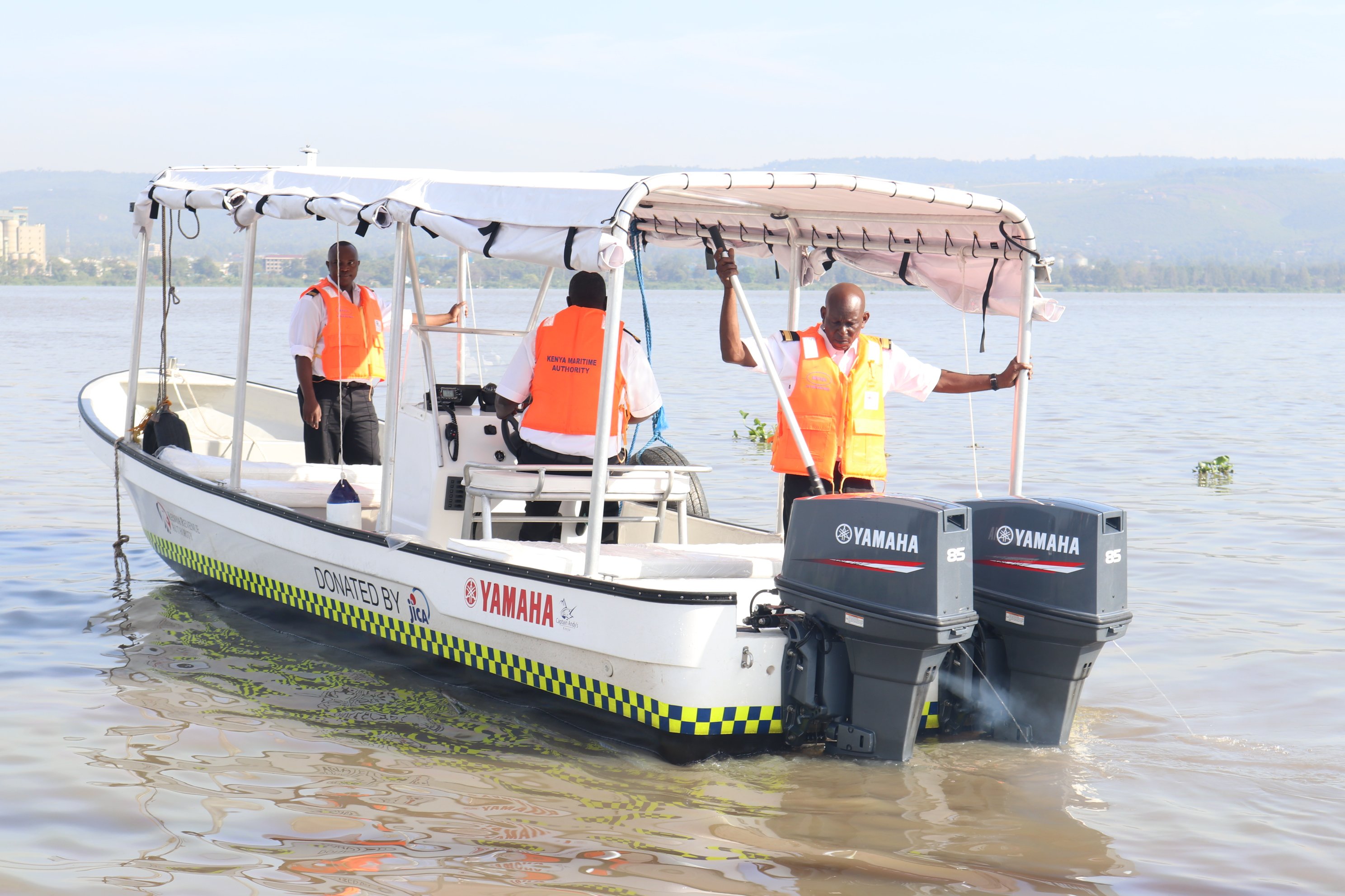 KRA receives border control and surveillance equipment from Japan