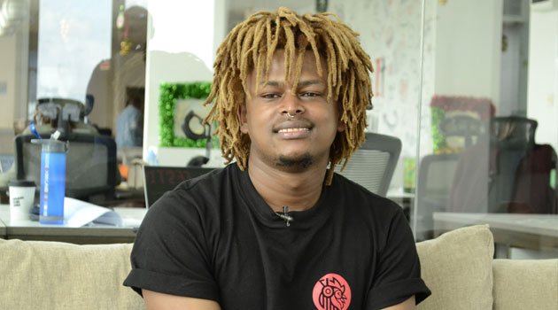 Elvis Otieno, EABL logo prize winner, urges the youth to go for their dreams