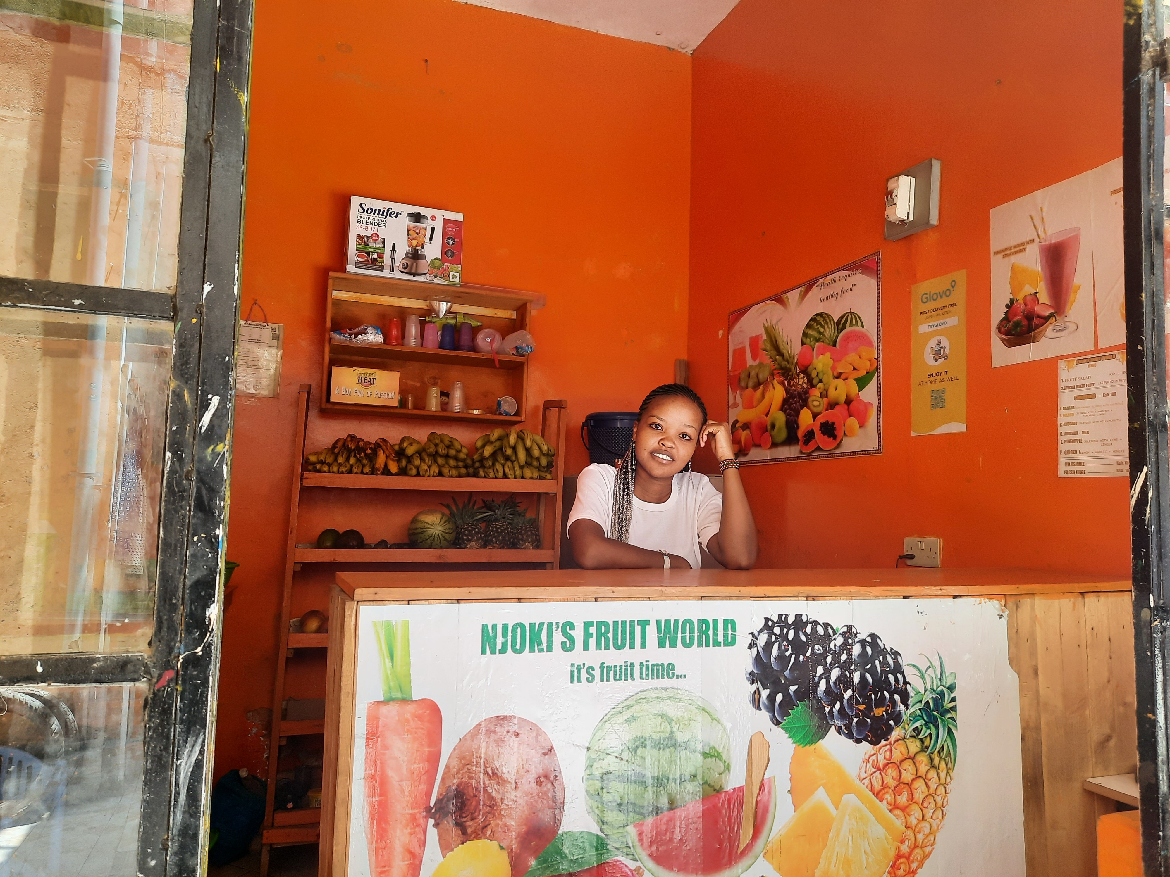 Young fruit vendor narrates how social media accelerated her business