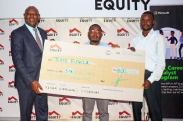 Equity concludes hackathon marathon, winners take home Sh600,000