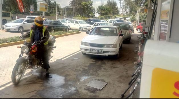 Motorists spend hours in queues as fuel shortage bites