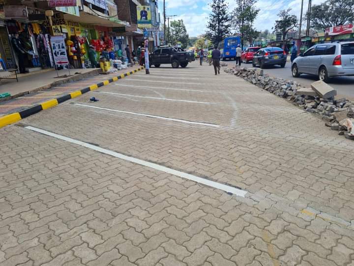 Boost to traders as Ruiru town gets face lift, parking lots