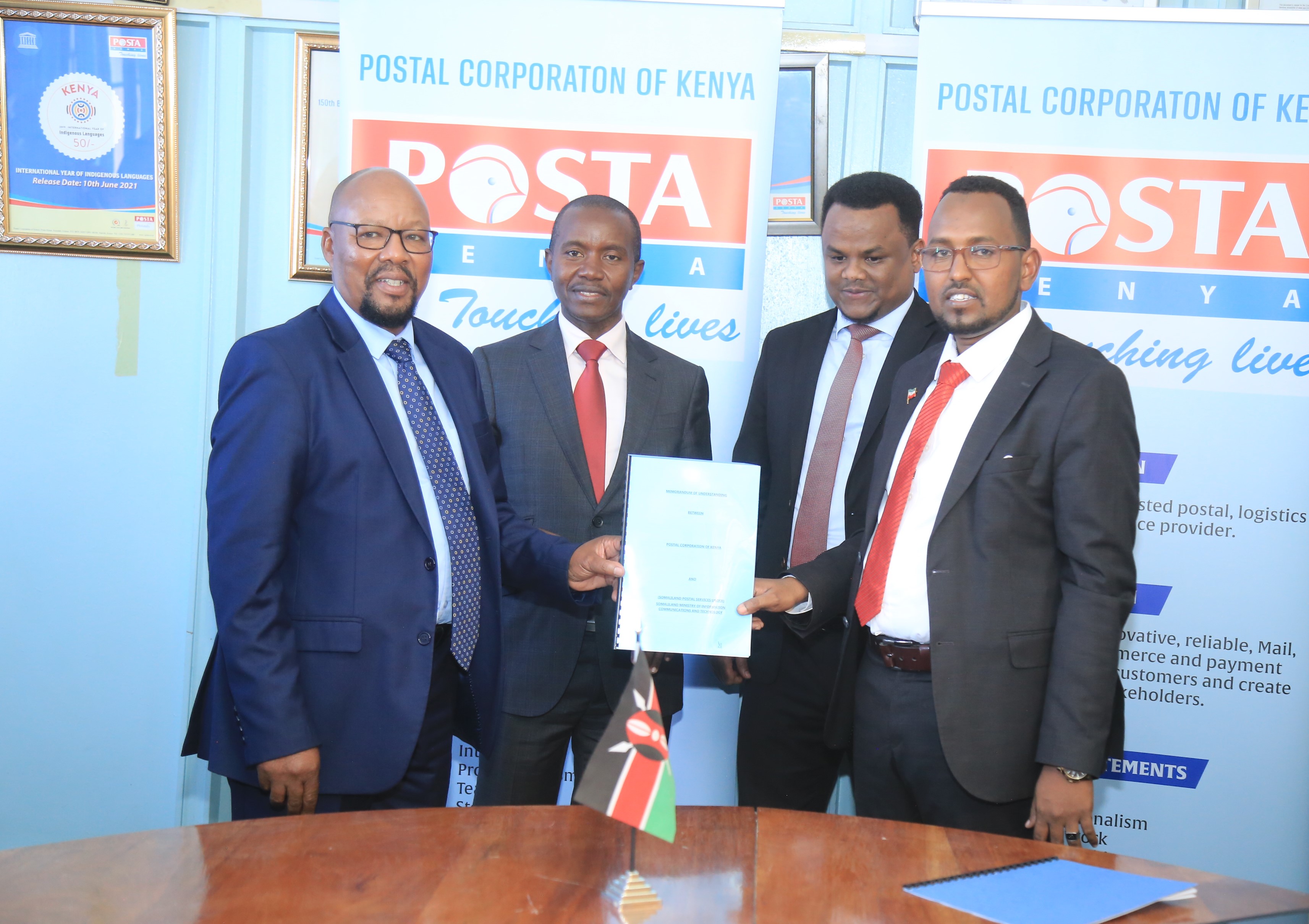 Posta signs MoU with Somaliland Postal Services