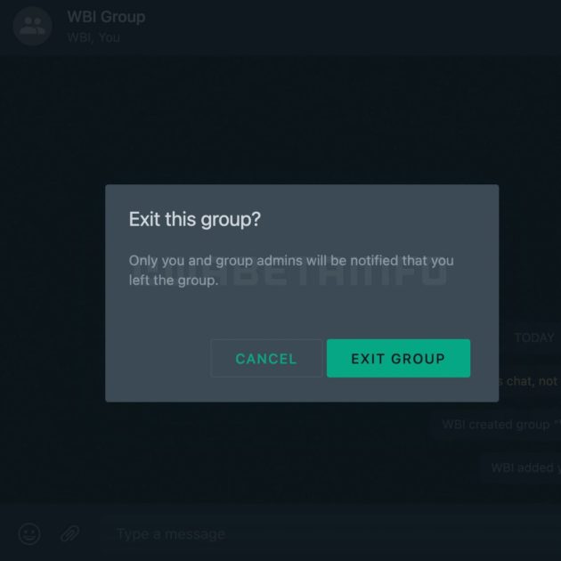 WhatsApp develops feature to allow ‘silent exits’