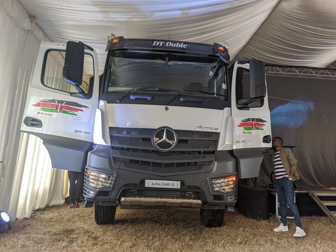 DT Dobie unveils Sh16 million locally assembled Mercedes Benz truck