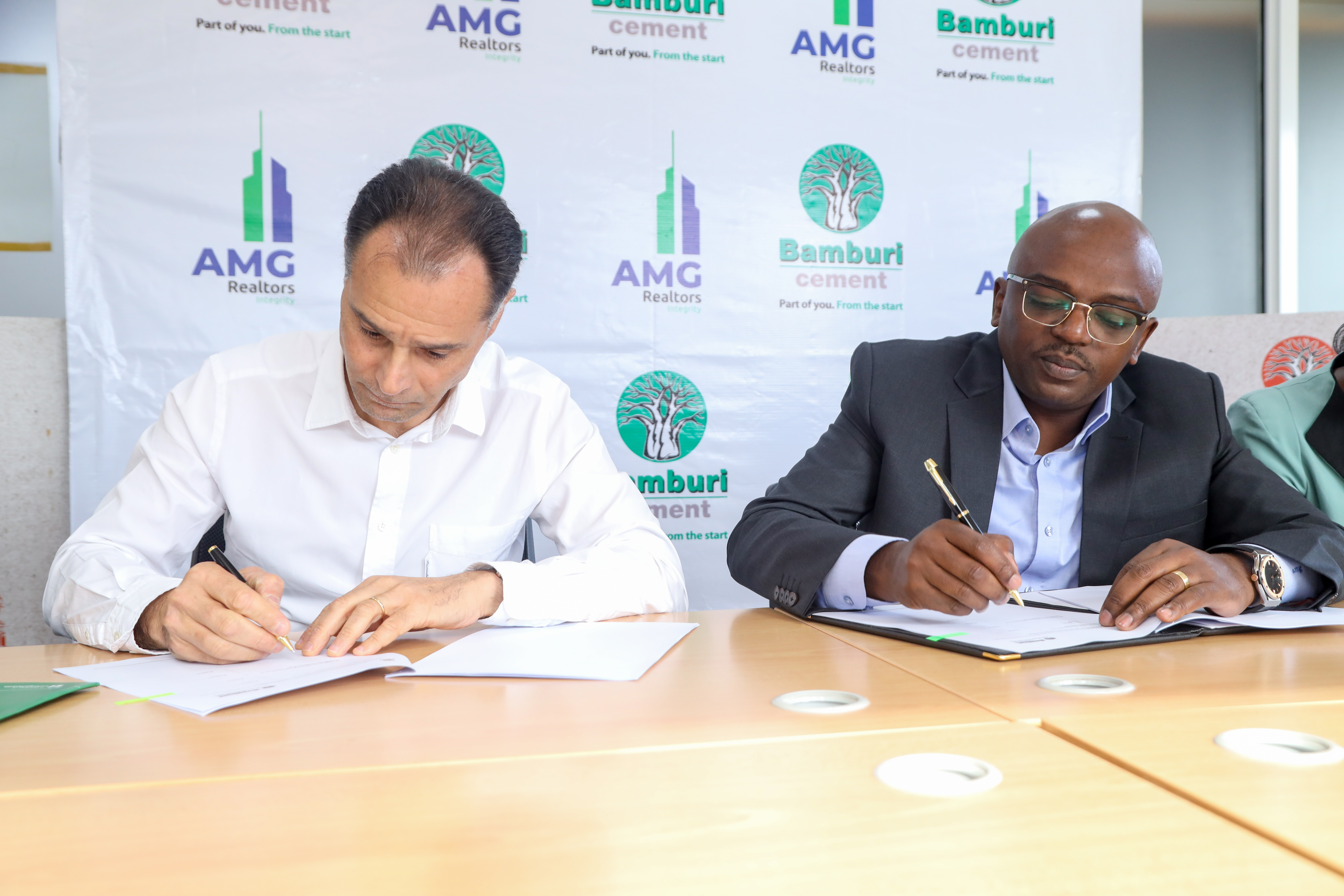 Bamburi cement signs deal to support diaspora land owners in construction