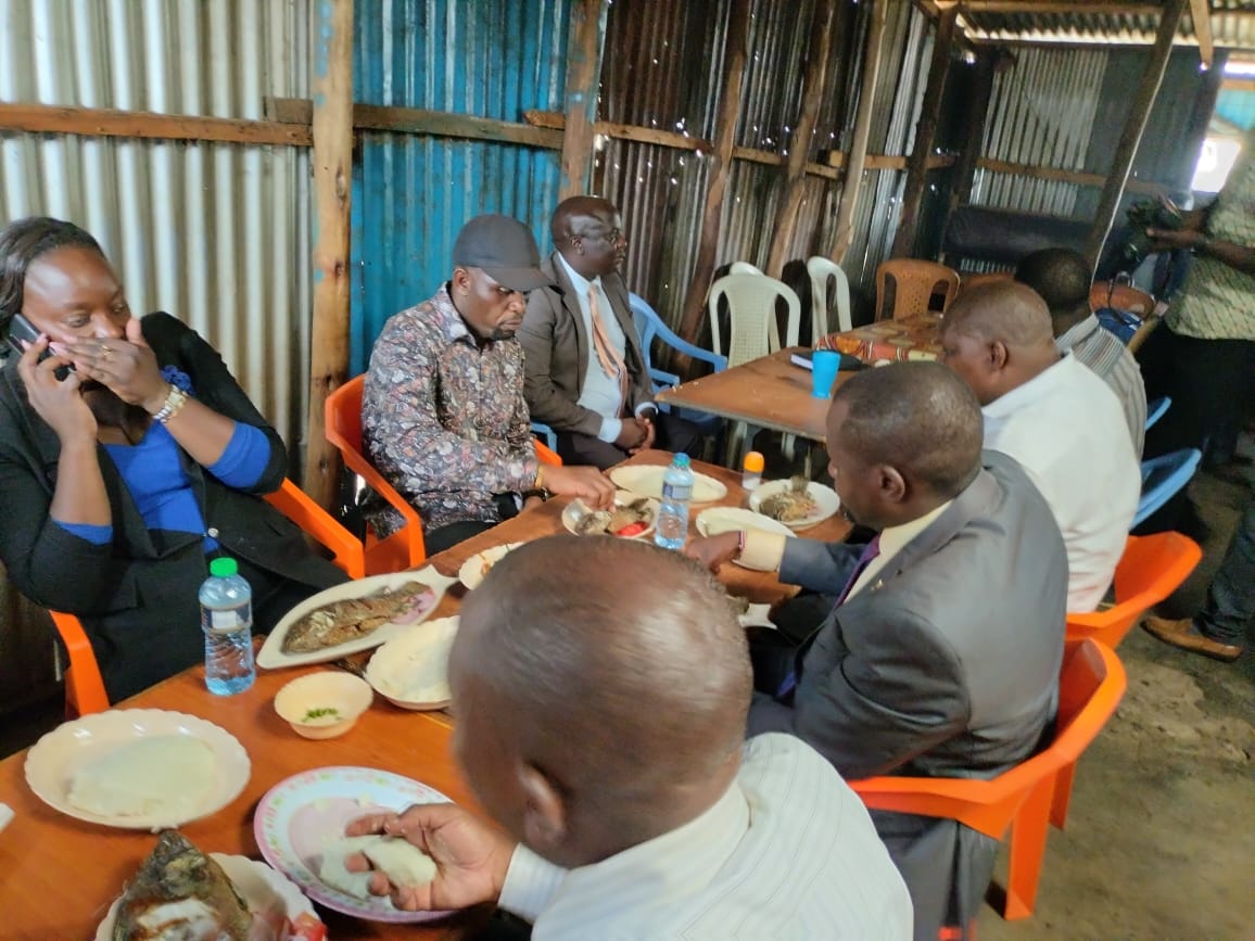 Governor Natembeya promise to boost fish business in Kitale