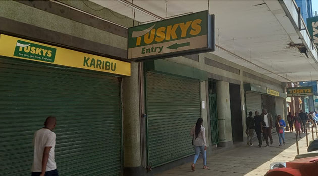 Tuskys closes its Kenyatta Avenue branch