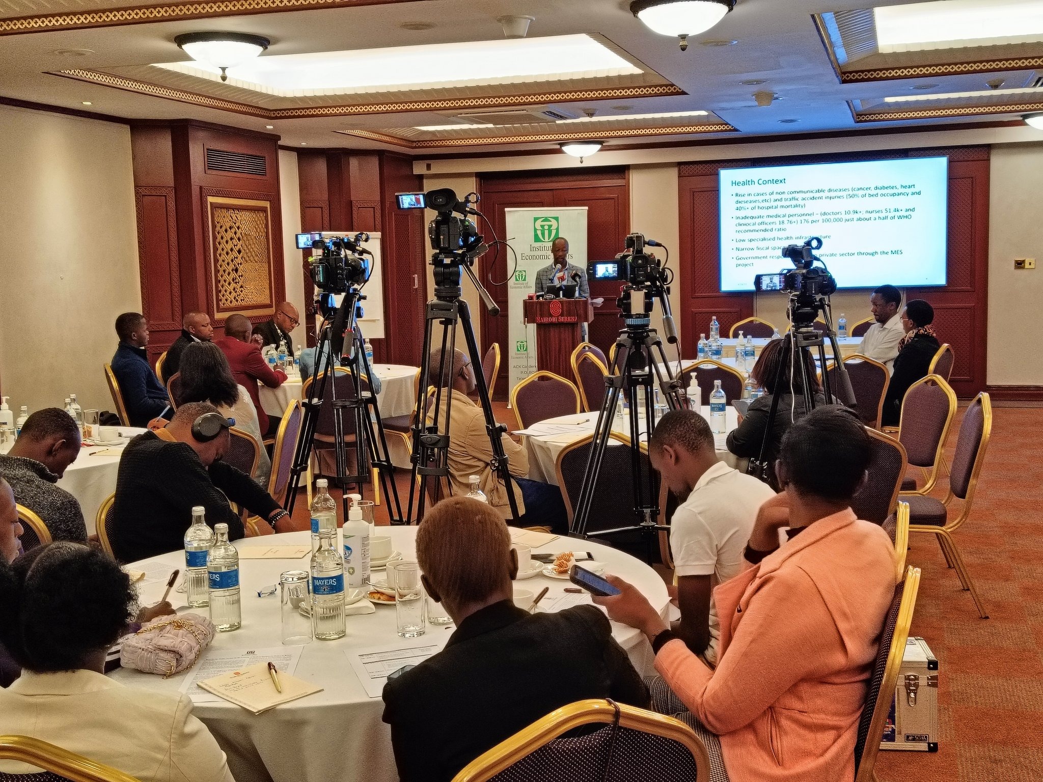 Think tank holds public forum on medical equipment leasing