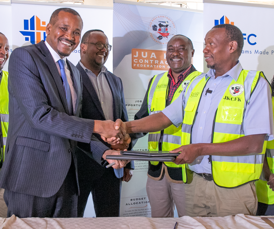 HFC, Jua Kali Federation partner to offer financial support to contractors