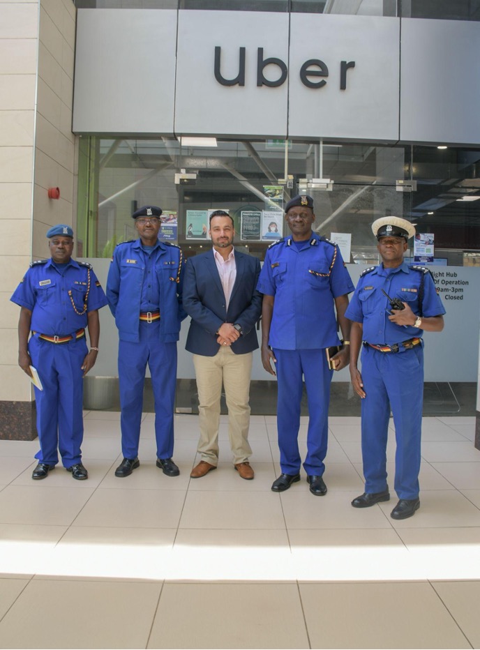 Uber, Kenya Police to enhance road safety