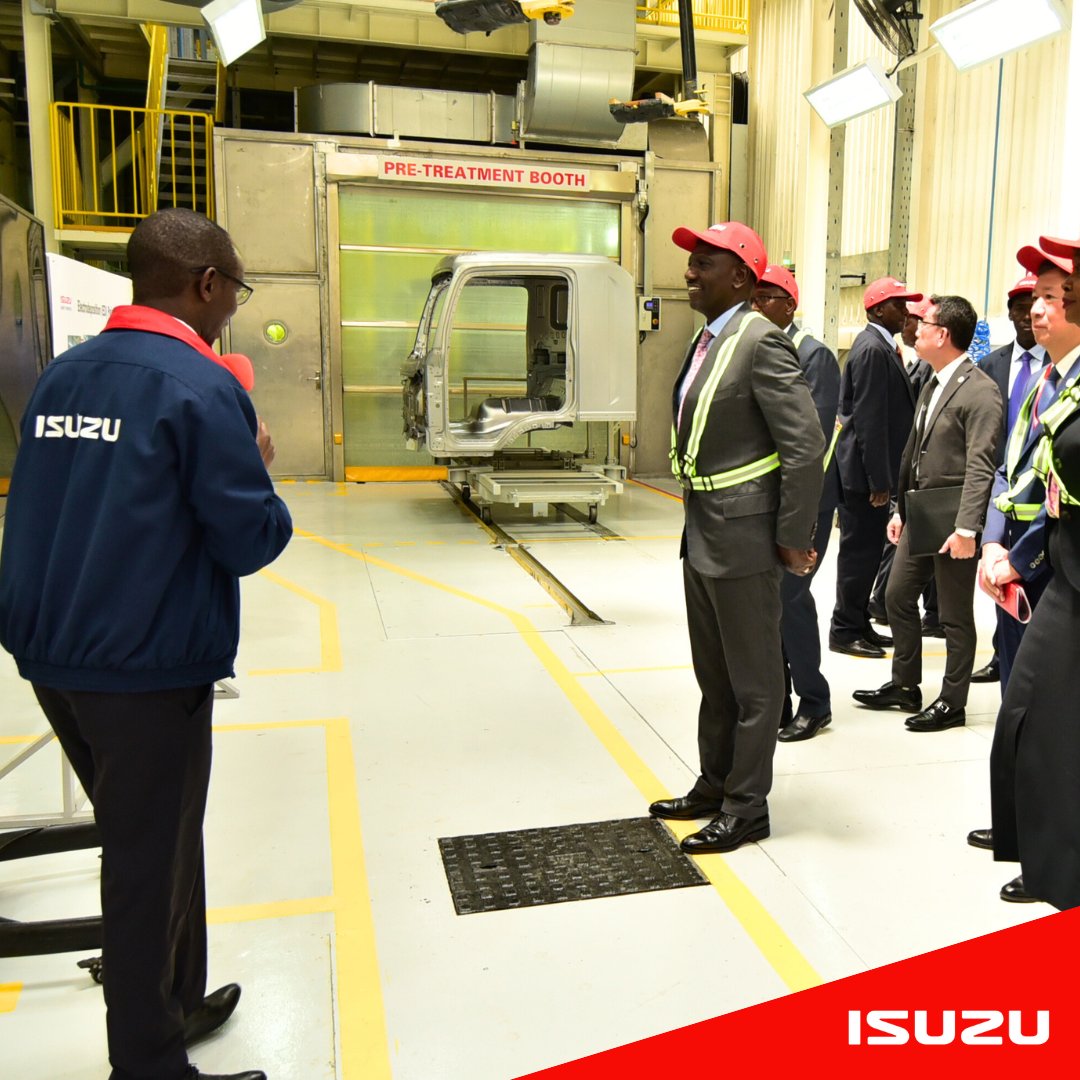 Isuzu opens Sh500 million vehicles paint plant in Nairobi   