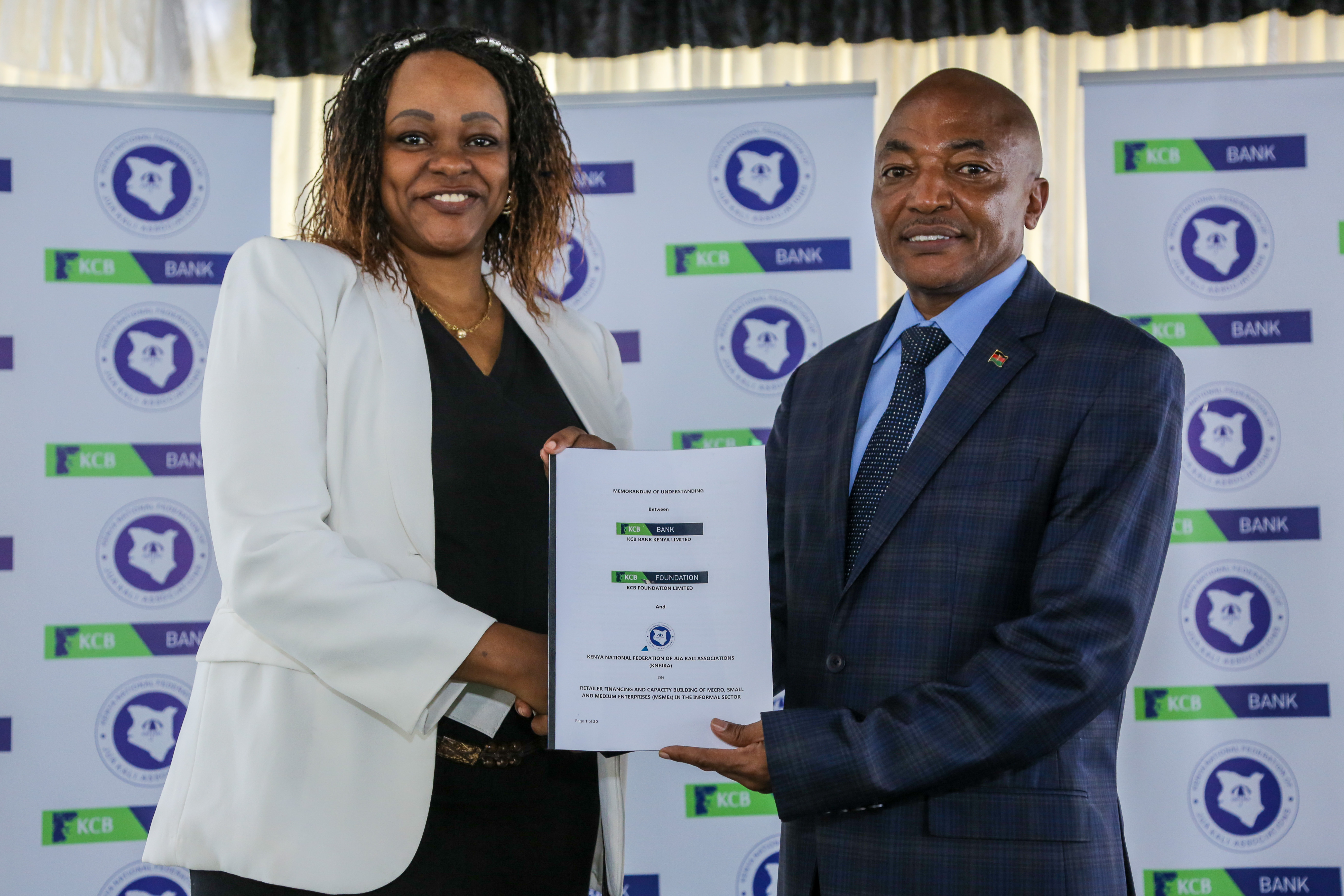 KCB partners with jua kali sector, pledges financial support