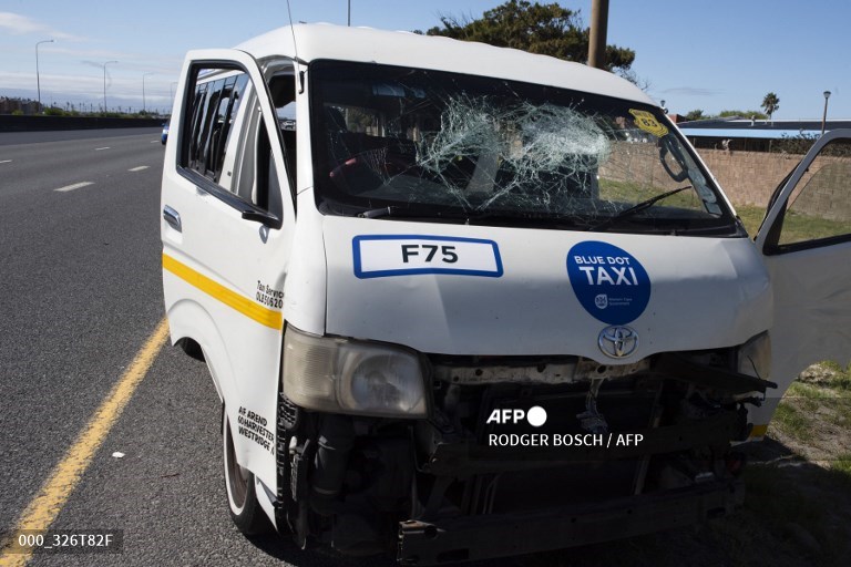 Deadly Cape Town minibus strike blocks airport route