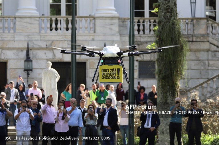 UK launches first postal deliveries by drone