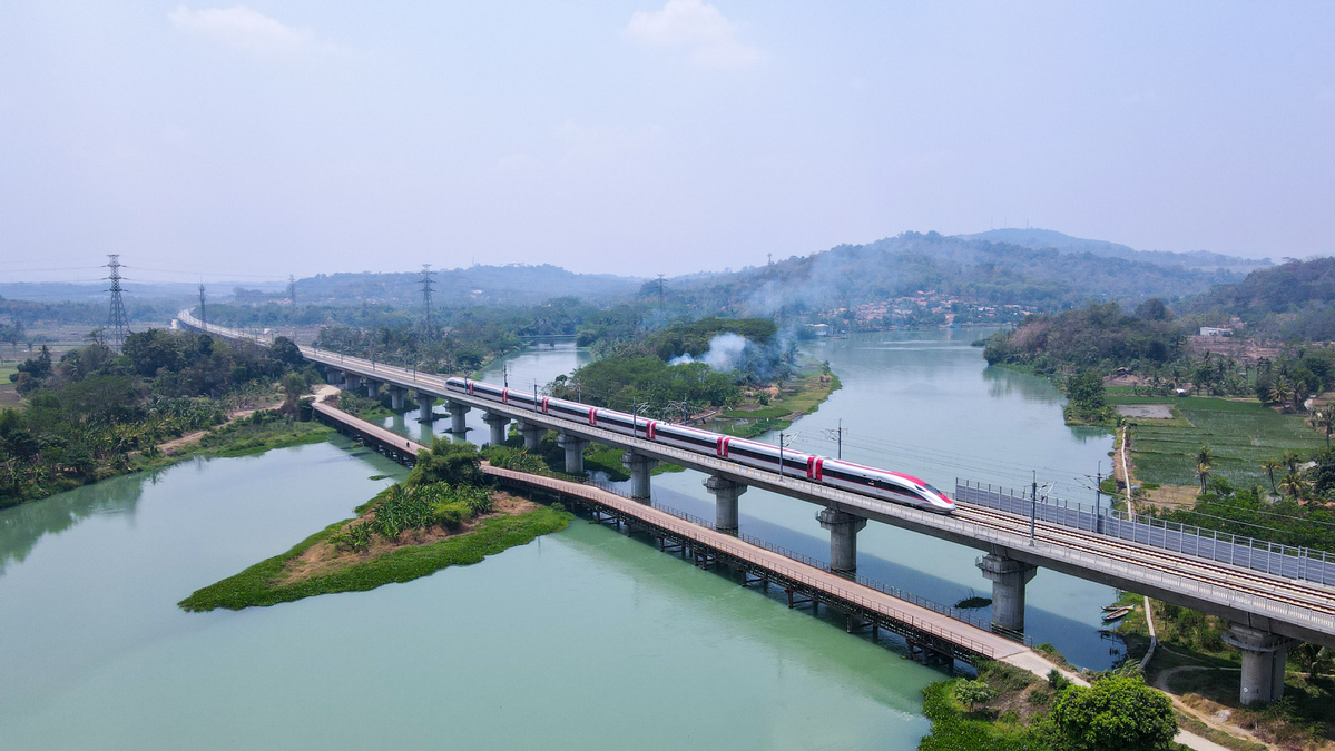 Jakarta-Bandung high-speed railway officially in operation
