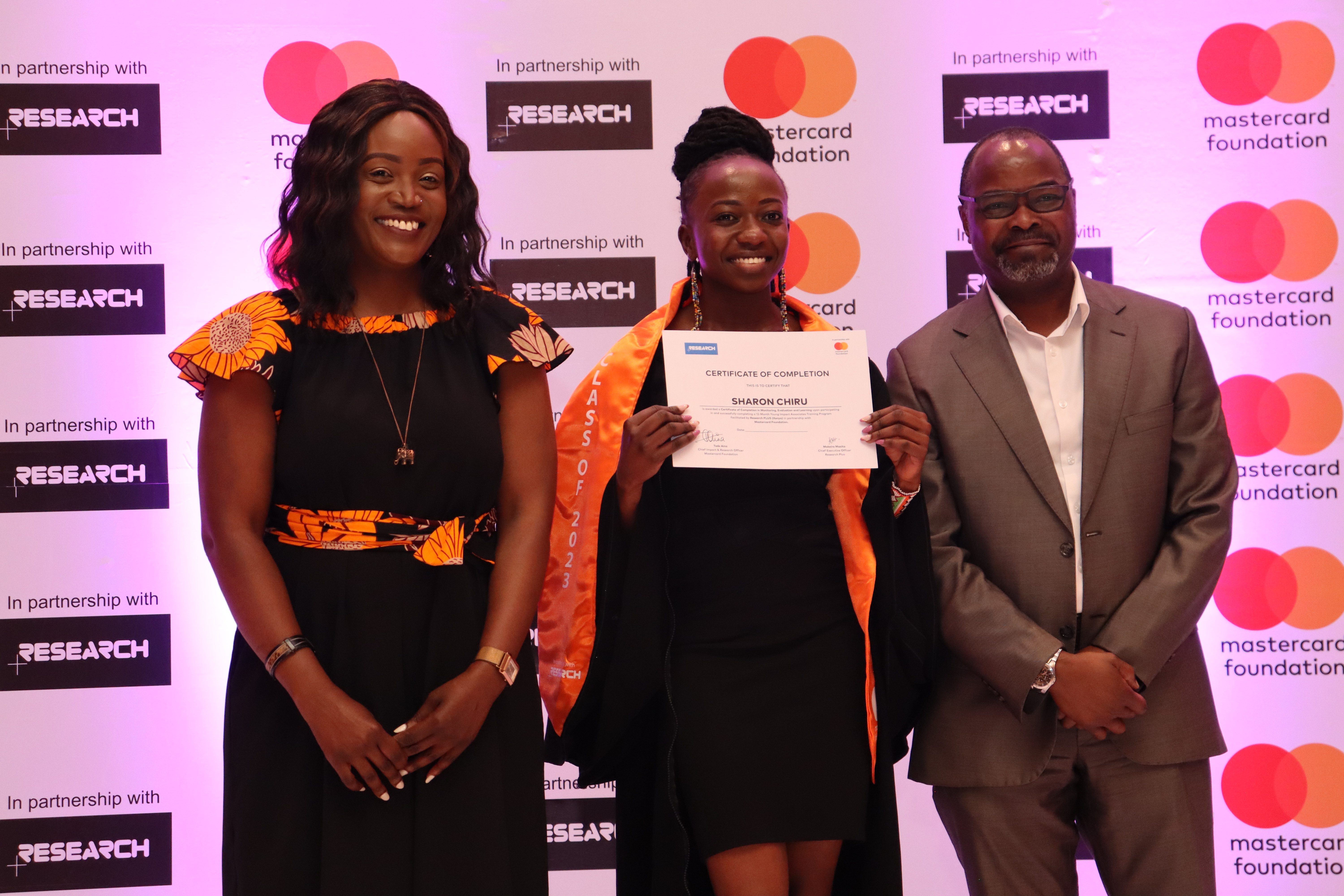 10 Kenyan graduates from the inaugural Young Impact Associates Program