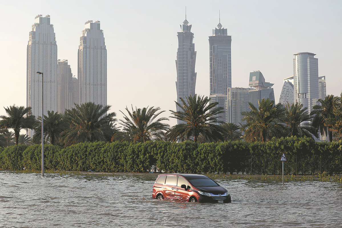 Flooded UAE counts cost of epic rainstorm